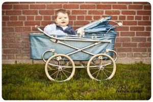 Baby in a baby carriage